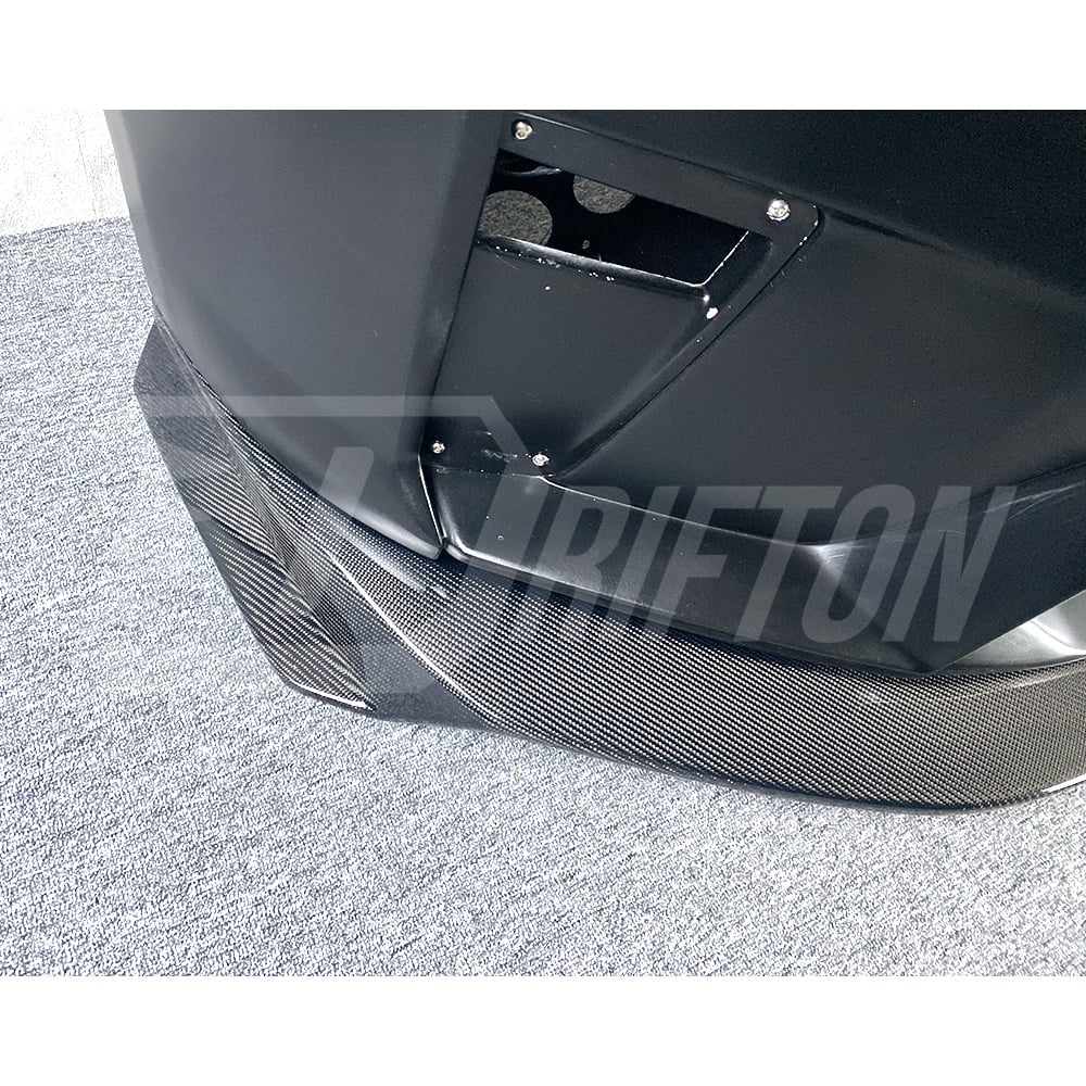 Varis MY19 Style Glass Fiber Front Bumper With Carbon Fiber Front Lip For Nissan R35 GTR 2017-2019