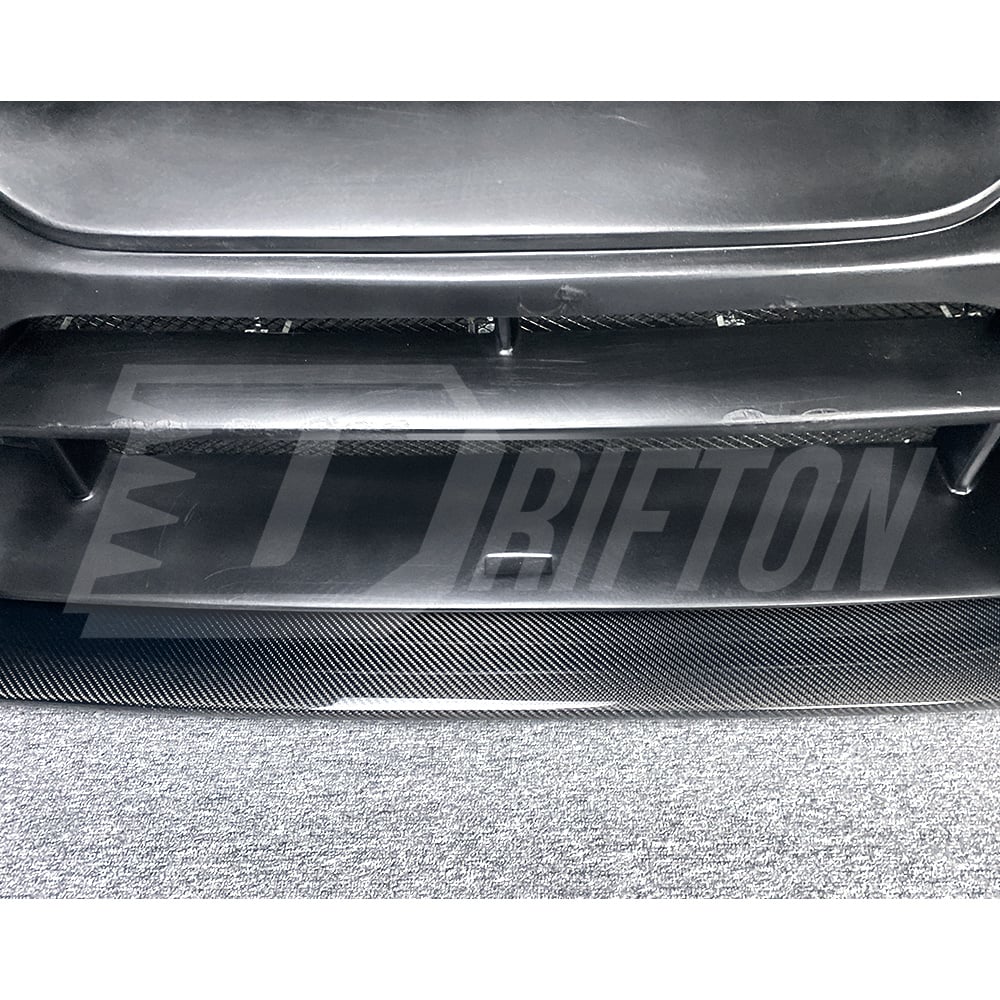 Varis MY19 Style Glass Fiber Front Bumper With Carbon Fiber Front Lip For Nissan R35 GTR 2017-2019
