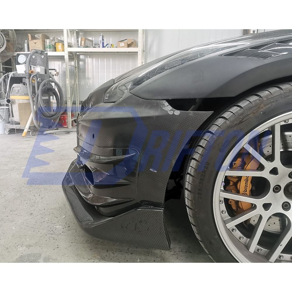 Topsecret 2024 Style Dry Carbon Fiber Front Bumper For Nissan R35 GTR 2008-2026