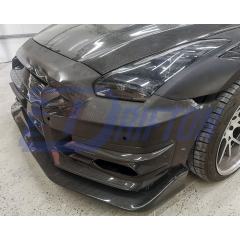 Topsecret 2024 Style Dry Carbon Fiber Front Bumper For Nissan R35 GTR 2008-2026