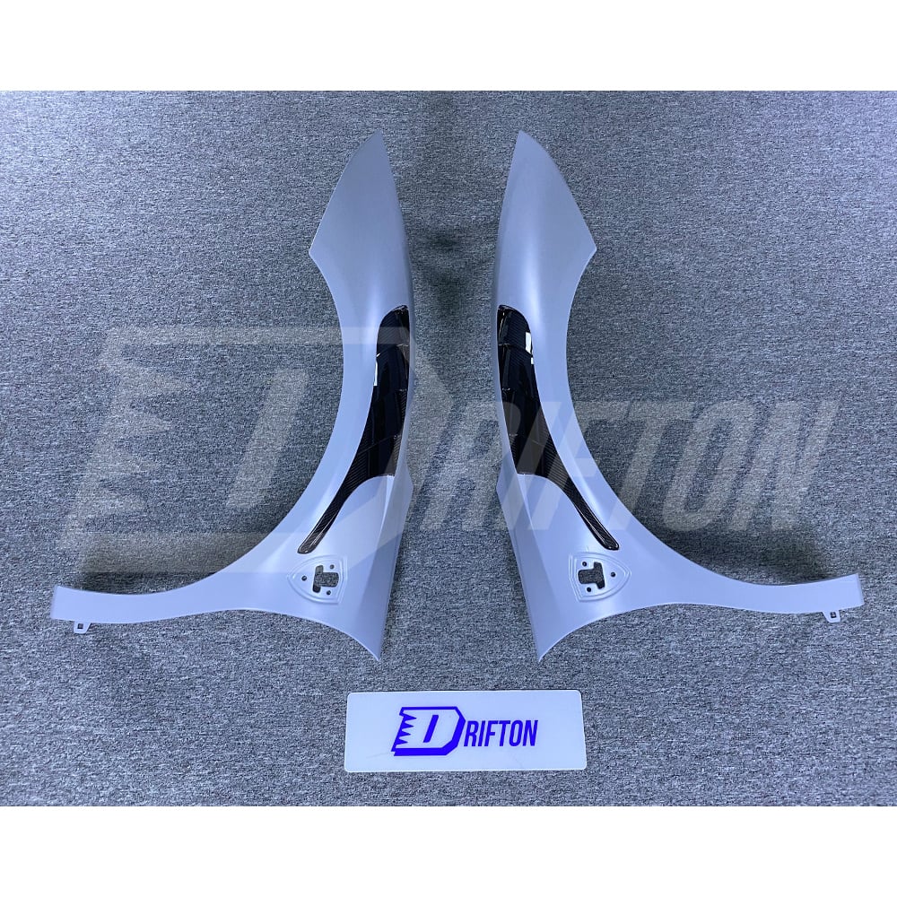 Novitec Style Dry Carbon Fiber with Portion Primer Fender For Ferrari SF90