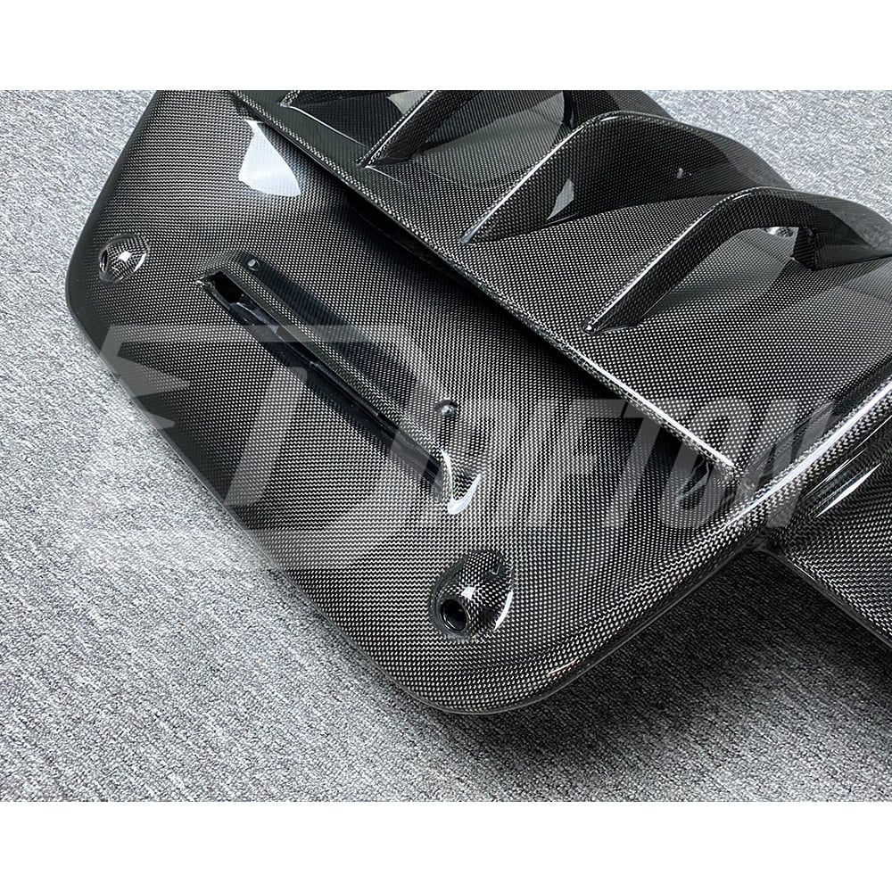 OEM Style Dry Carbon Fiber Rear Diffuser For Ferrari SF90