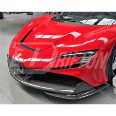OEM Style Dry Carbon Fiber Front Splitter For Ferrari SF90