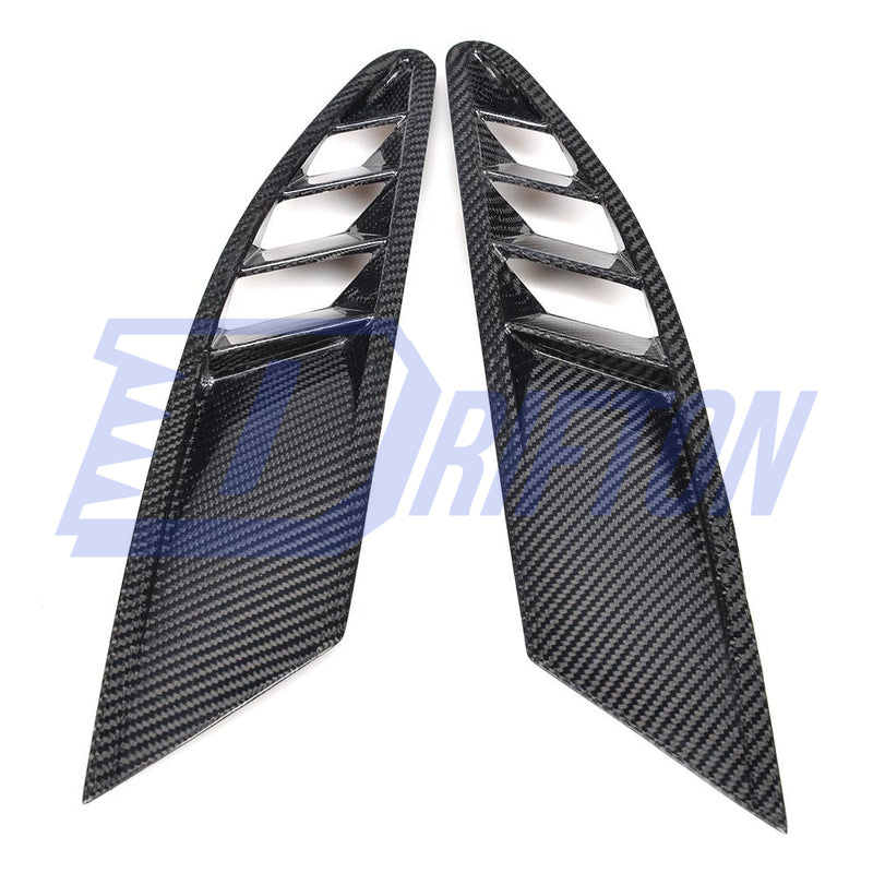 Carbon Fiber Front Bumper Side Vent For Ferrari 458 Itaia Spider 2009-2015