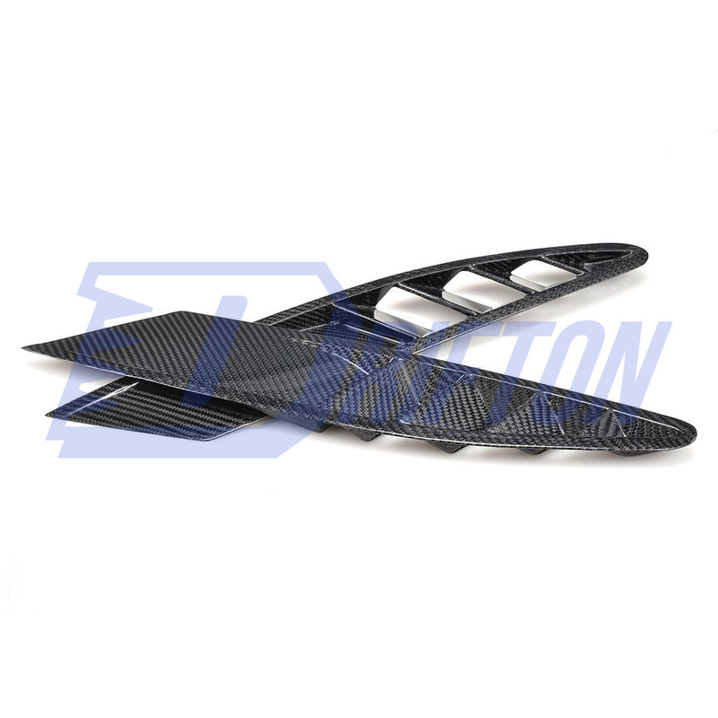 Carbon Fiber Front Bumper Side Vent For Ferrari 458 Itaia Spider 2009-2015