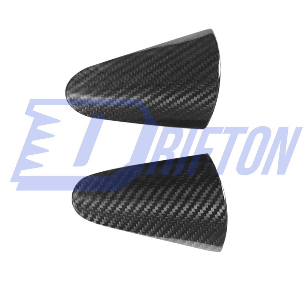 Dry Carbon Fiber Door Handles Cover For Ferrari 458 Italia Spider 2009-2015