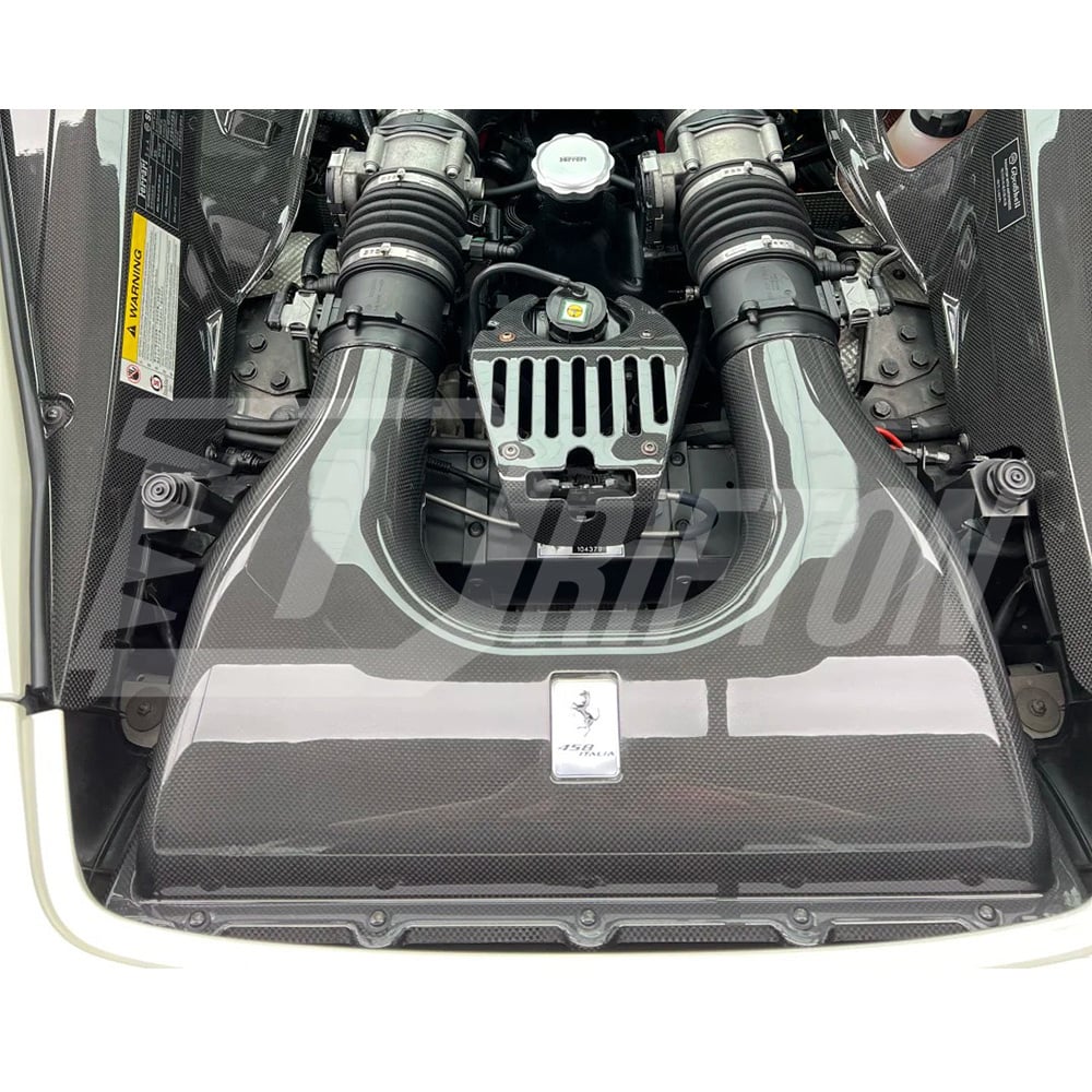 Dry Carbon Fiber Engine Bay Air Box For Ferrari 458 Itaia Spider Speciale 2009-2015