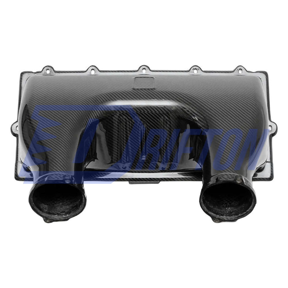 Dry Carbon Fiber Engine Bay Cover Set For Ferrari 458 Spider 2009-2015