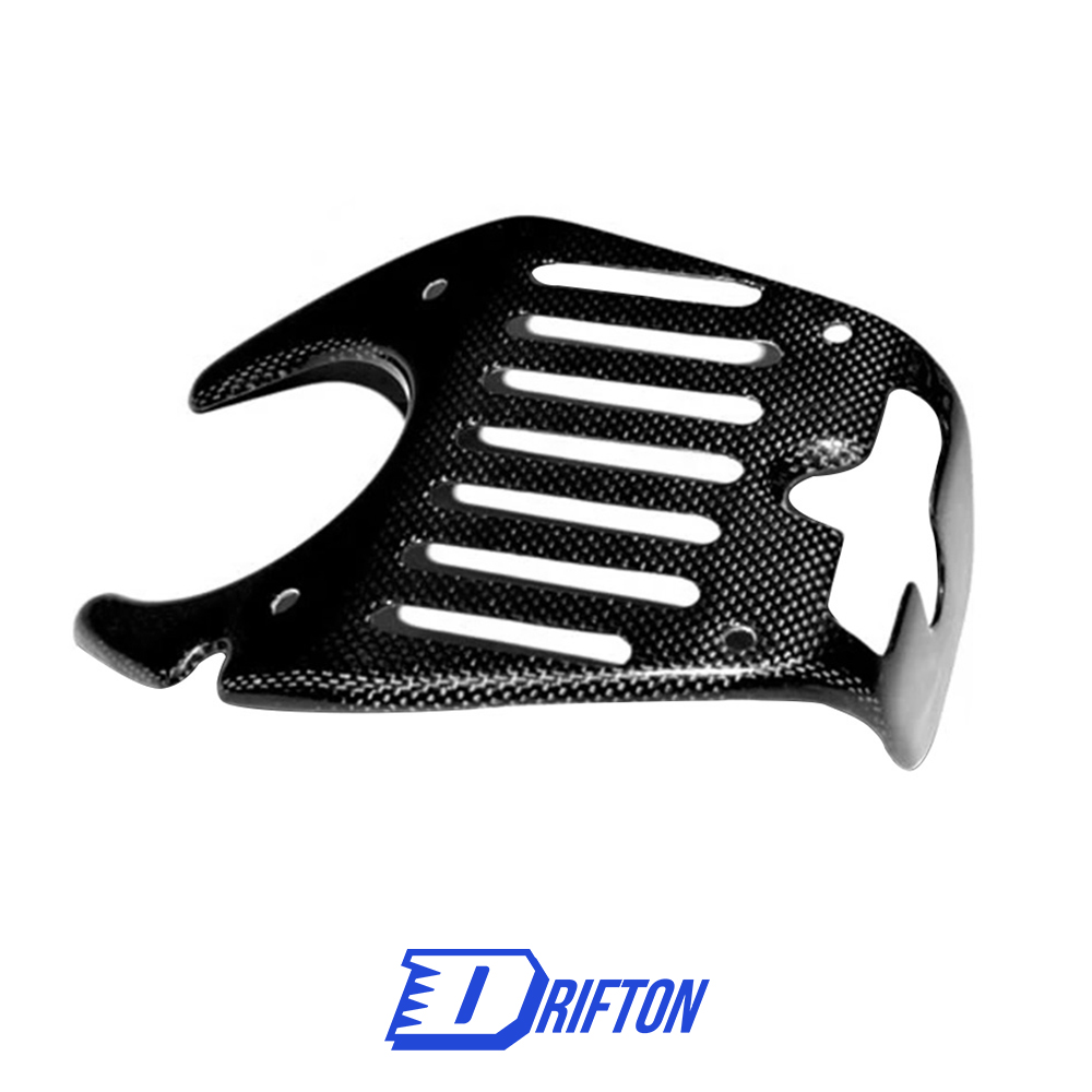 Dry Carbon Fiber Engine Bay Lock Cover For Ferrari 458 Italia Spider 2009-2015