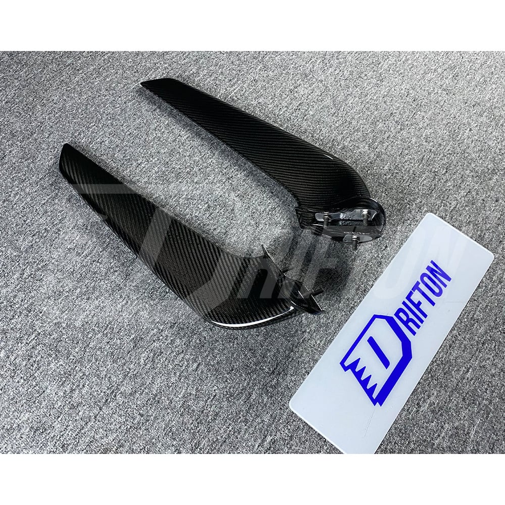 Dry Carbon Fiber Front Intake Winglets For Ferrari 458 Italia Spider 2009-2015