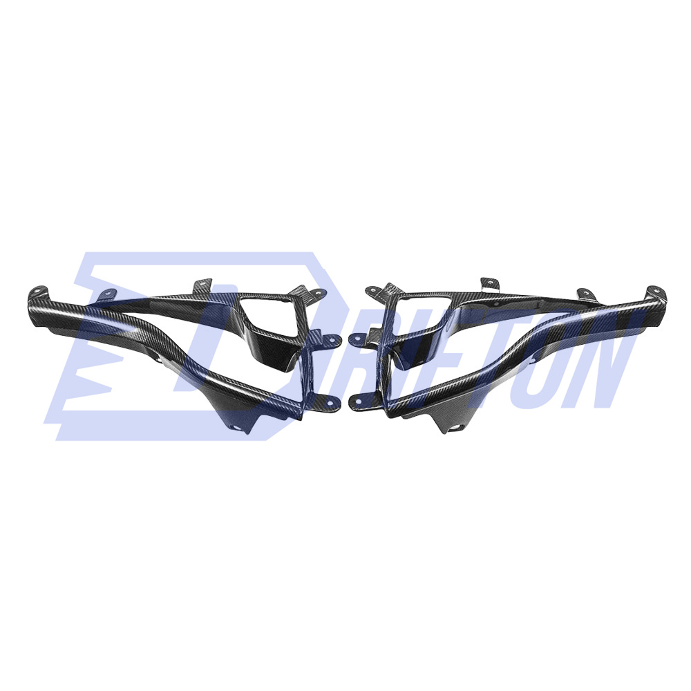 Dry Carbon Fiber Rear Fog Light Cover For Ferrari 458 Italia Spider 2009-2015