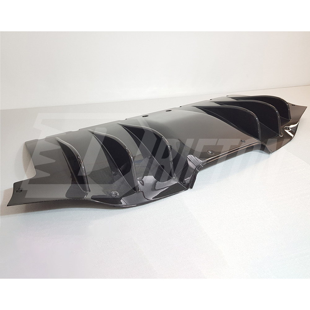 OEM Style Dry Carbon Fiber Rear Diffuser For Ferrari 458 Itaia Spider 2009-2015