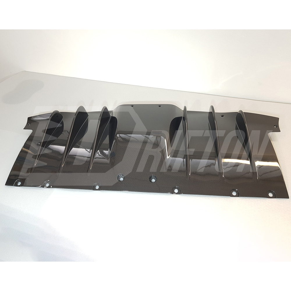 OEM Style Dry Carbon Fiber Rear Diffuser For Ferrari 458 Itaia Spider 2009-2015