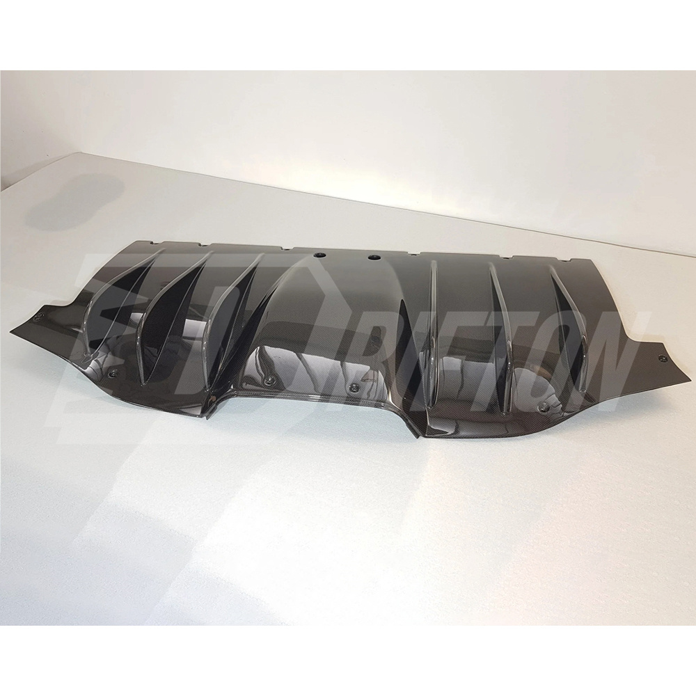OEM Style Dry Carbon Fiber Rear Diffuser For Ferrari 458 Itaia Spider 2009-2015