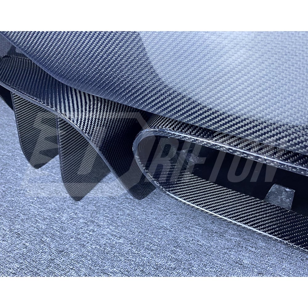 Vorsteiner Style Half Carbon Fiber Rear Bumper With Exhaust Tips For Ferrari 458 Itaia Speciale 2009-2015