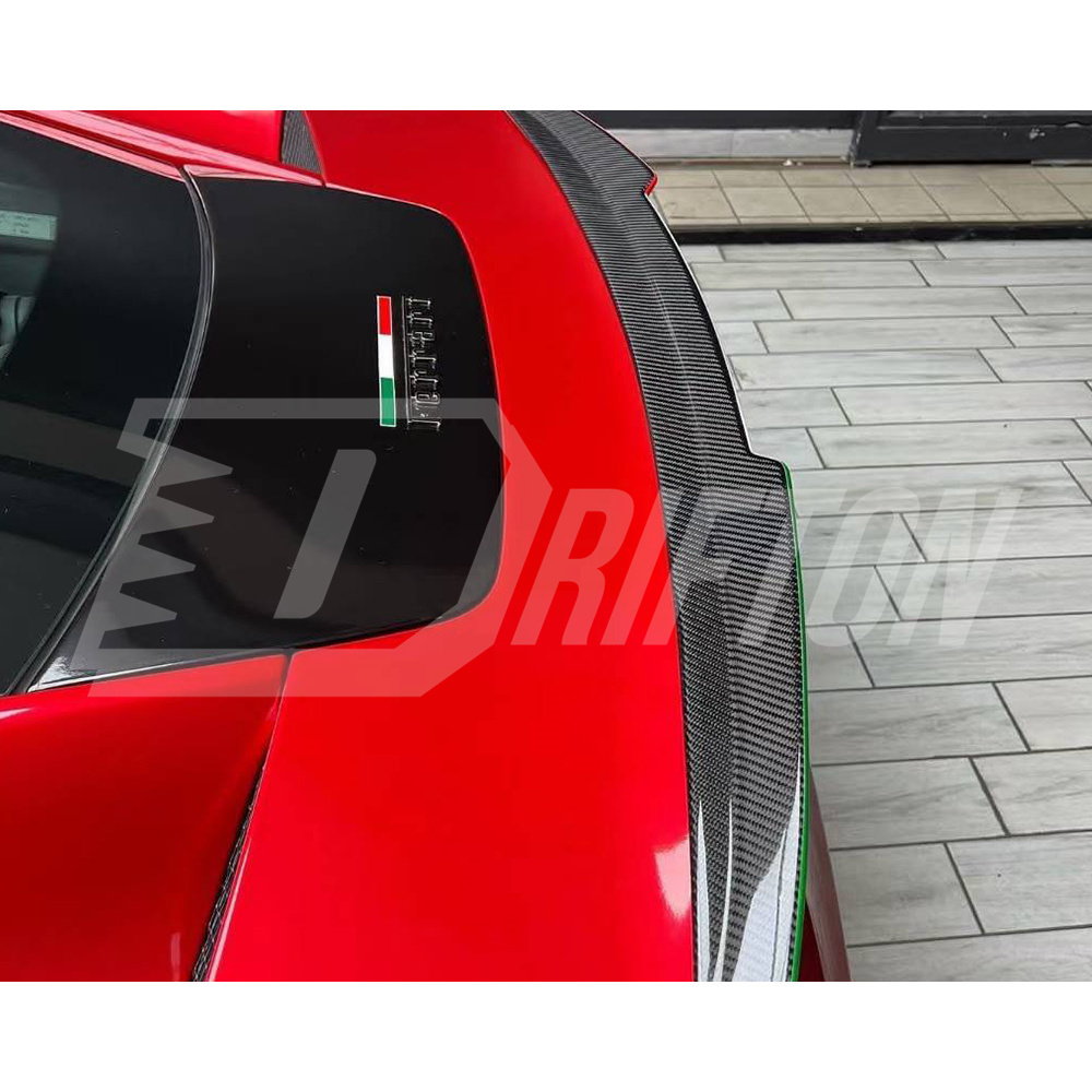 Carbon Fiber Rear Spoiler Trunk Wing For Ferrari 458 Itaia Speciale 2009-2015