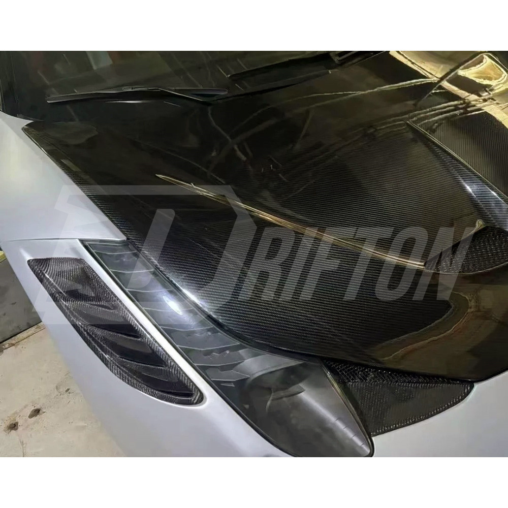 Carbon Fiber Front Bumper Side Vent For Ferrari 458 Itaia Spider 2009-2015