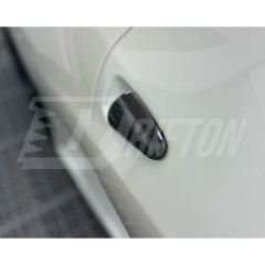 Dry Carbon Fiber Door Handles Cover For Ferrari 458 Italia Spider 2009-2015