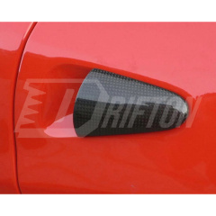 Dry Carbon Fiber Door Handles Cover For Ferrari 458 Italia Spider 2009-2015