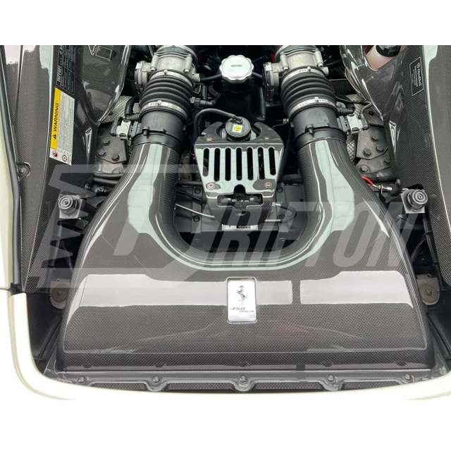 Dry Carbon Fiber Engine Bay Air Box For Ferrari 458 Itaia Spider Speciale 2009-2015