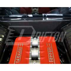 Dry Carbon Fiber Engine Bay Cover Set For Ferrari 458 Italia Speciale 2009-2015