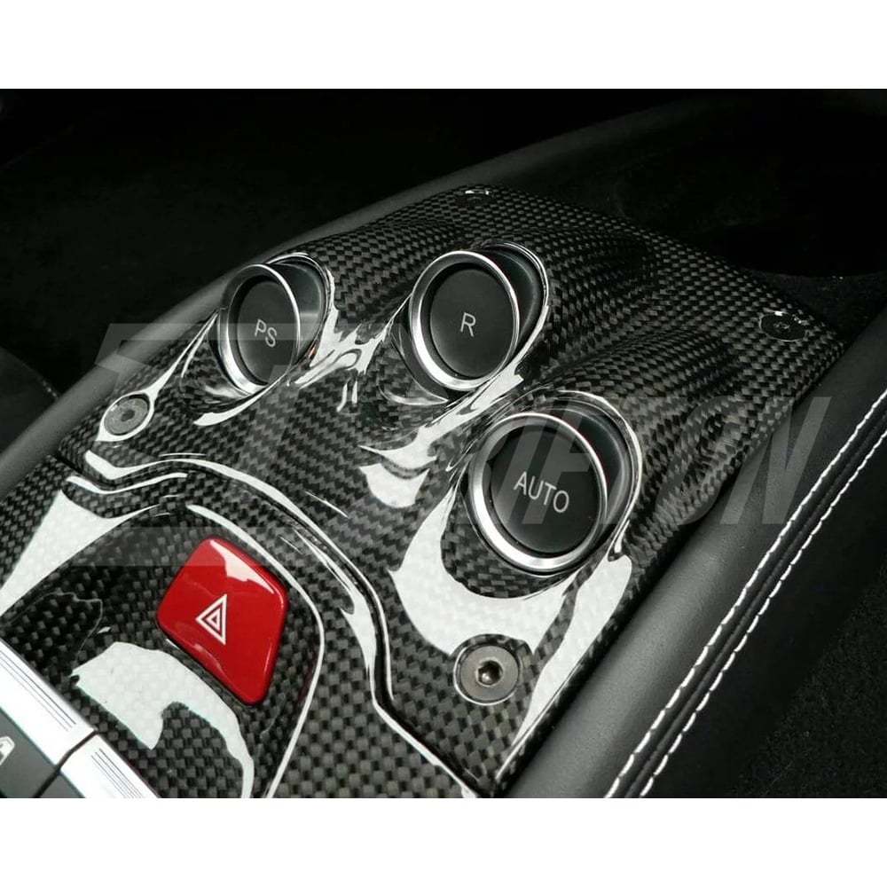 Dry Carbon Fiber Interiors Kits Center Console F1 Trim For Ferrari 458 Italia Spider 2009-2015
