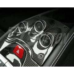 Dry Carbon Fiber Interiors Kits Center Console F1 Trim For Ferrari 458 Italia Spider 2009-2015