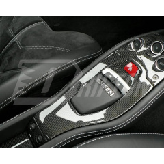 Dry Carbon Fiber Interiors Kits Shifter Console Trim For Ferrari 458 Italia Spider 2009-2015