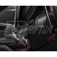 Dry Carbon Fiber Interiors Kits Right And Left Dash Trim Caps For Ferrari 458 Italia Spider 2009-2015