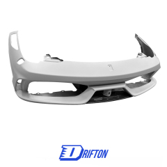 Speciale Style Dry Carbon Fiber With Portion Primer Front Bumper For Ferrari 458 Italia Spider Speciale 2009-2015
