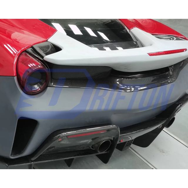 Pista Conversion Body Kit with Dry Carbon Fiber AeroKits For Ferrari 488 GTB Spider 2015-2018