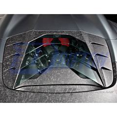 Mansory Style Dry Carbon Fiber Rear Engine Cover Lid For Ferrari 488 Spider 2015-2018
