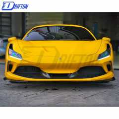 Novitec Style Dry Carbon Fiber Aero Body Kits For Ferrari F8 Tributo Spider 2019-2022