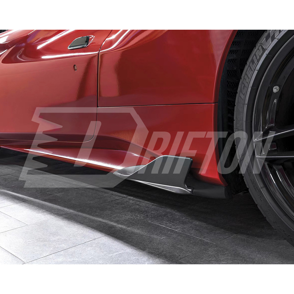 Capristo Style Dry Carbon Fiber Side Fin For Ferrari 488 GTB 2015-2018
