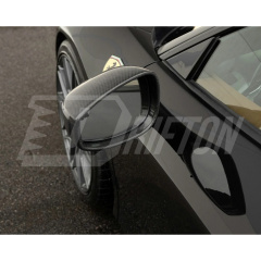 Dry Carbon Fiber Mirror Caps For Ferrari 488 GTB 2015-2018