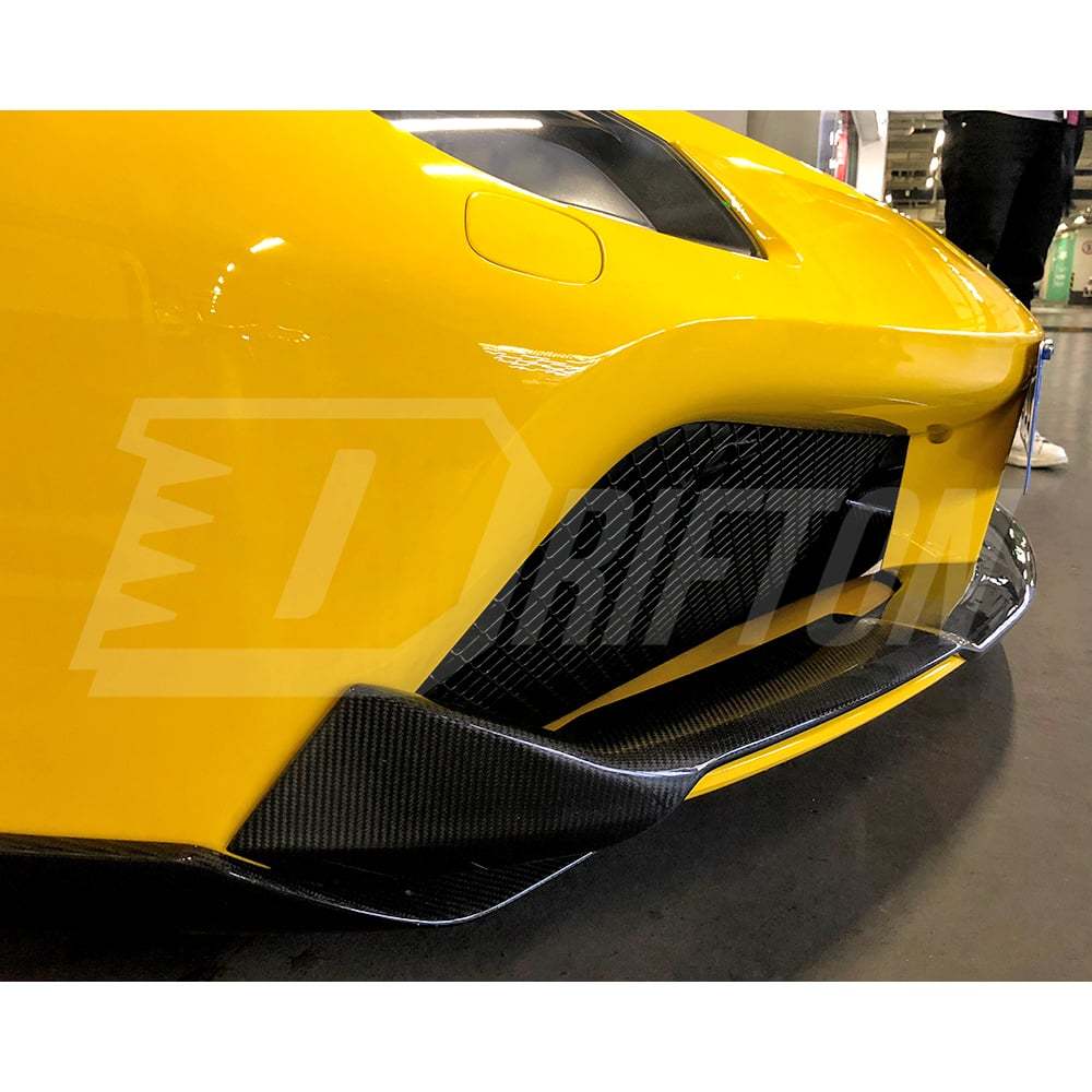 Novitec Style Dry Carbon Fiber Front Splitter For Ferrari 488 GTB Spider 2015-2018