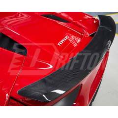 Novitec Style Dry Carbon Fiber Rear Spoiler For Ferrari 488 GTB Spider 2015-2018