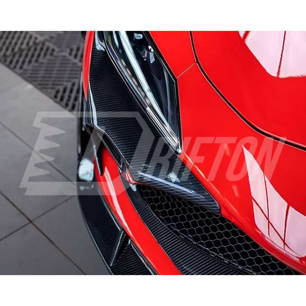 Mansory Style Dry Carbon Fiber Aero Body Kit For Ferrari F8 Tributo Spider 2019-2022