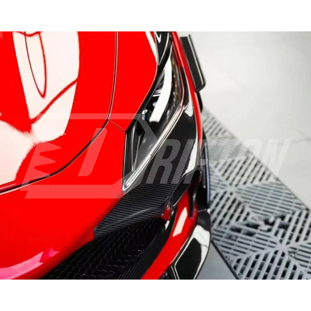Mansory Style Dry Carbon Fiber Aero Body Kit For Ferrari F8 Tributo Spider 2019-2022
