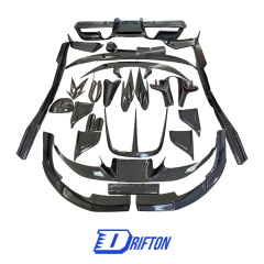 Mansory Style Dry Carbon Fiber Aero Body Kit For Ferrari F8 Tributo Spider 2019-2022