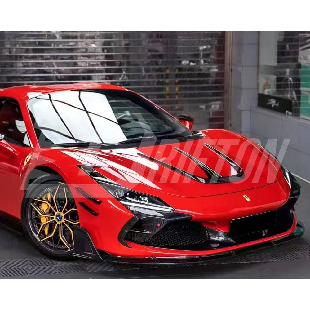 Mansory Style Dry Carbon Fiber Aero Body Kit For Ferrari F8 Tributo Spider 2019-2022