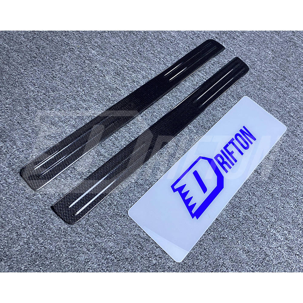 Dry Carbon Fiber Door Sills Panels Interiors Kits For Ferrari 296 2021-2025
