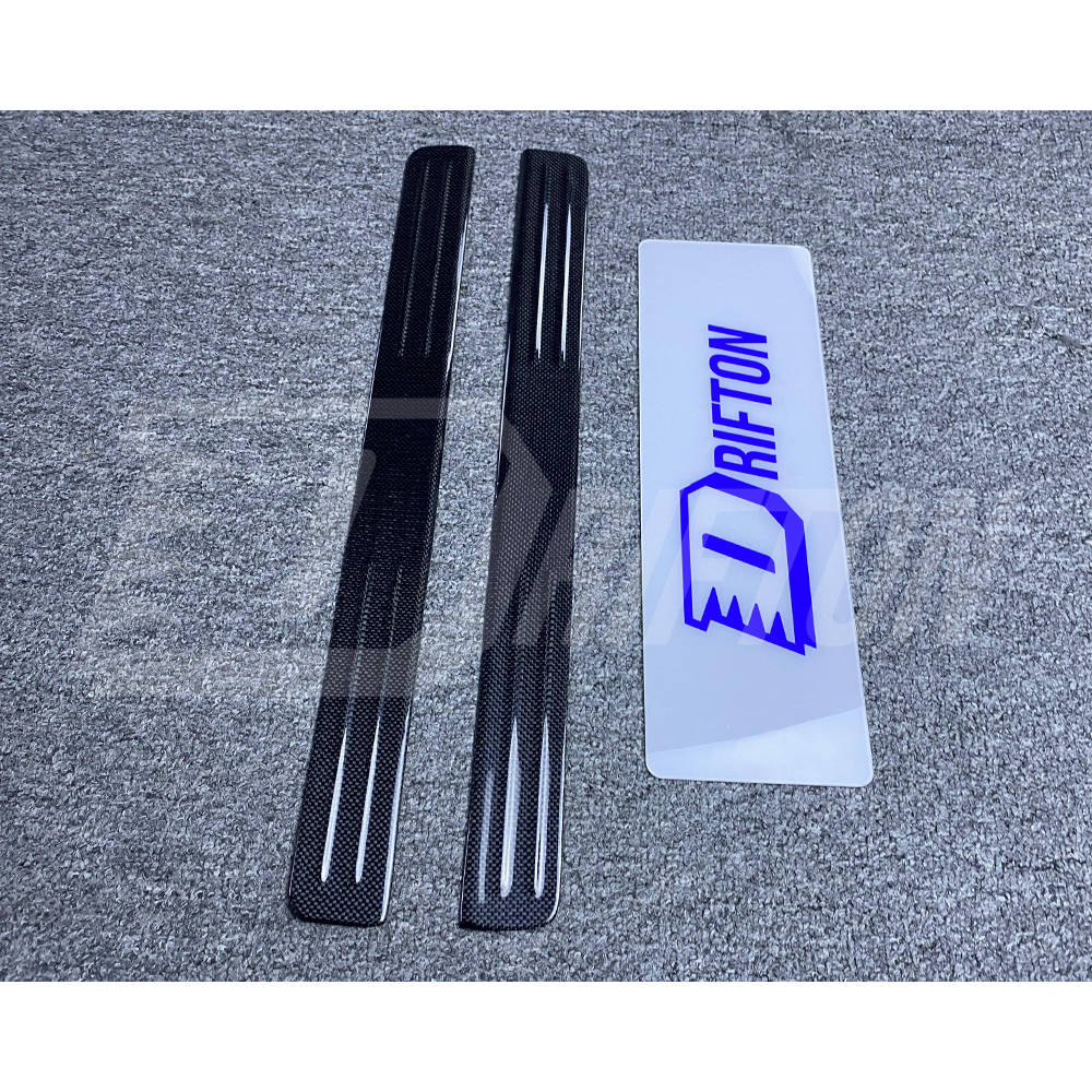 Dry Carbon Fiber Door Sills Panels Interiors Kits For Ferrari 296 2021-2025