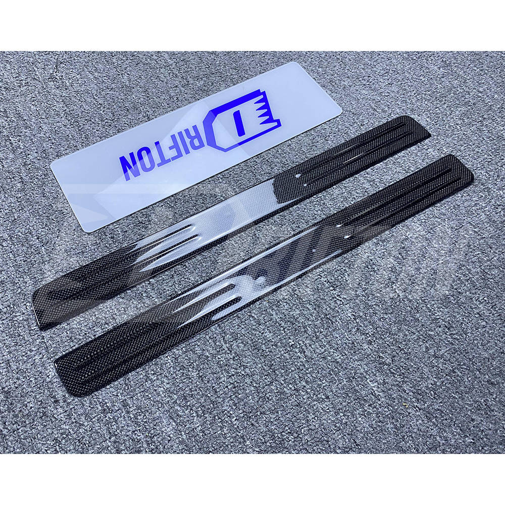Dry Carbon Fiber Door Sills Panels Interiors Kits For Ferrari 296 2021-2025