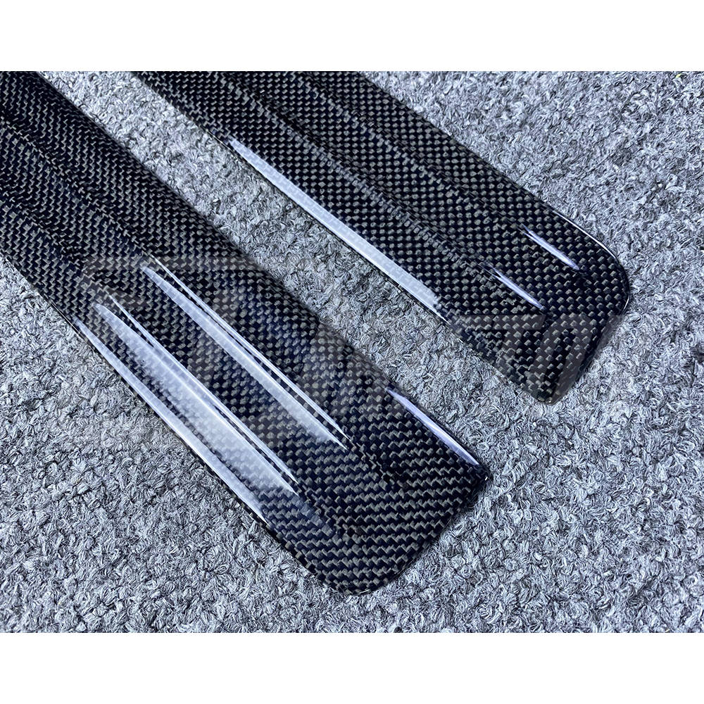 Dry Carbon Fiber Door Sills Panels Interiors Kits For Ferrari 296 2021-2025