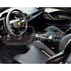 Dry Carbon Fiber Interiors Kits Center Console Armrest Parts For Ferrari 296 GTB 2021-2025