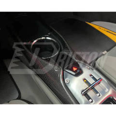 Dry Carbon Fiber Interiors Kits Center Console Parts For Ferrari 296 GTB 2021-2025