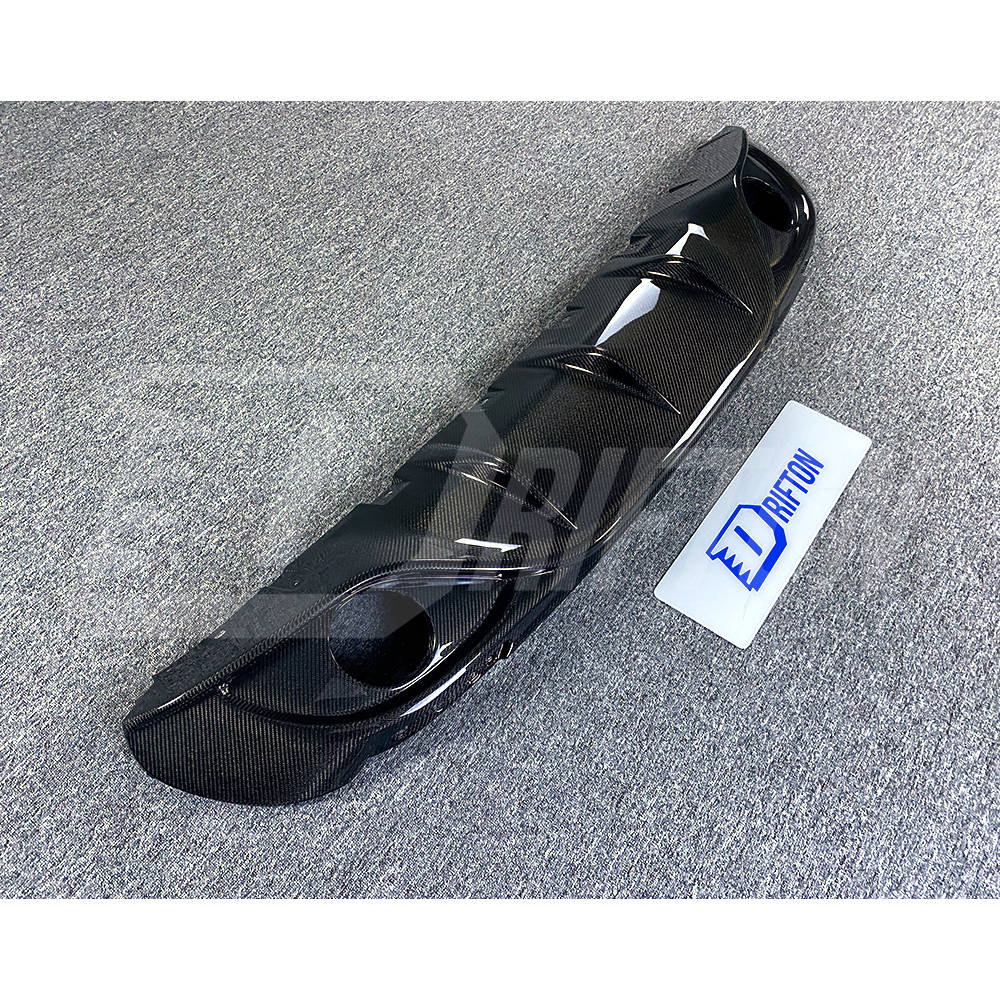 B Style Carbon Fiber Rear Diffuser For Alfa Romeo Giulia Sport 2016-2018