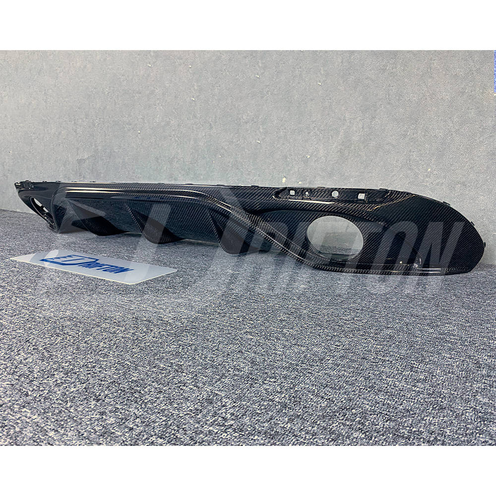 B Style Carbon Fiber Rear Diffuser For Alfa Romeo Giulia Sport 2016-2018