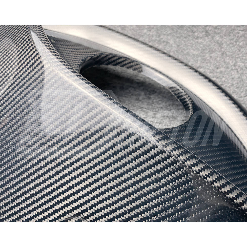 B Style Carbon Fiber Rear Diffuser For Alfa Romeo Giulia Sport 2016-2018